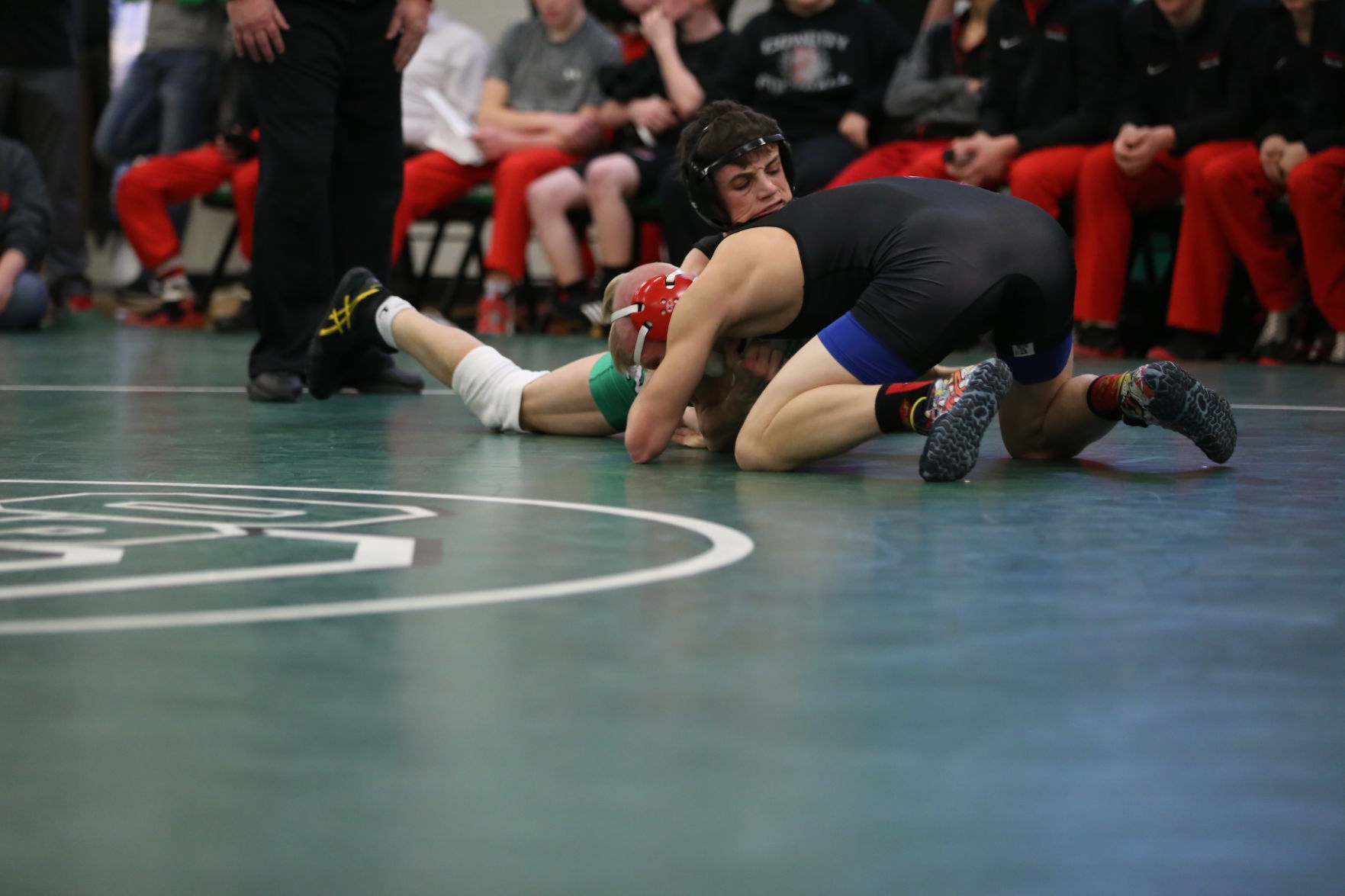 Osage, Forest City, Clarion and New Hampton wrestling, Dec. 22, 2017
